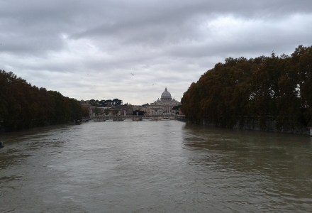 15 novembre 2012 Tevere in Piena al PUI