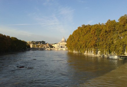 Tevere in piena 14 novembre 2012