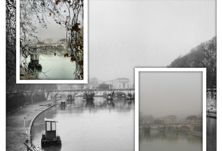 11 gennaio 2013 Nebbia sul Cupolone