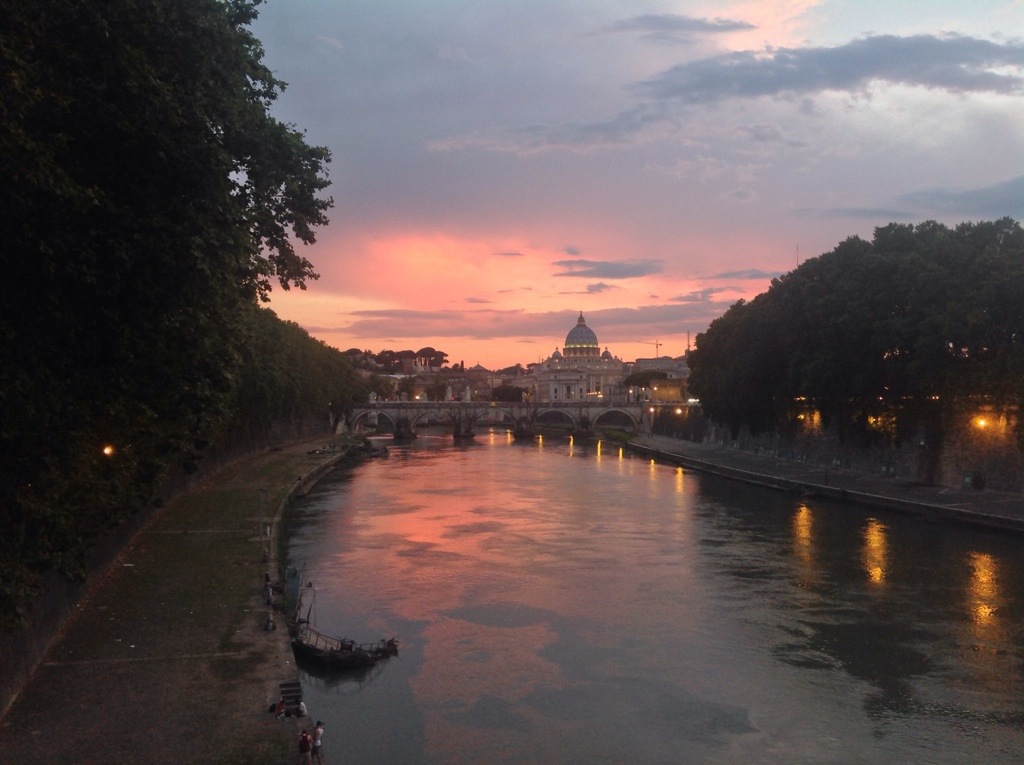 tramonto Ponte Umberto I